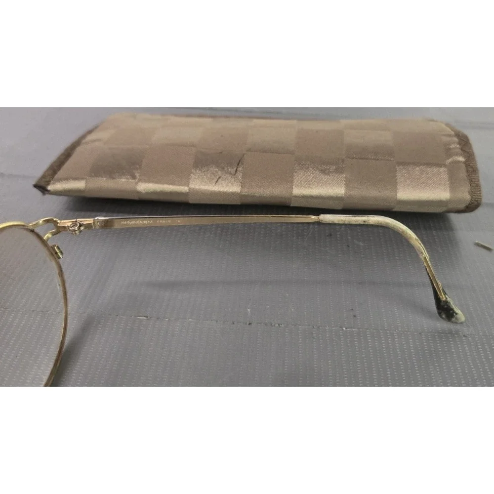 Vintage YVES SAINT LAURENT Eyeglasses 4132  size 50[]19  130 NO Case